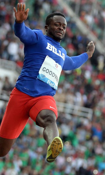 A Buffalo Bills receiver is a favorite to win long jump gold medal at the Olympics